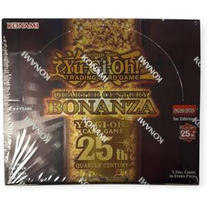Yu Gi Oh! Quarter Century Bonanza Display Yu Gi Oh! Quarter Century Bonanza Display