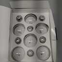 12 Pack LED Black Light Bulb, 9W A19 E26 Blacklight Bulb Level 385-400nm, Body Paint, Glow in The Dark LED Light Bulb Neon Glow Fluorescent Poster Black Bulb