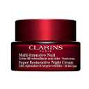 Clarins Super Restorative Night Cream | Anti-Aging Moisturizer For Mature Skin Weakened By Hormonal Changes | Illuminates & Densifies Skin | Lifts & Tones | Targets Spots & Wrinkles | 1.7 Ounces