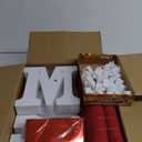 Proposal Decorations Kit, Marry Me Light Up Letters, 2000 Rose Petals, 24 Heart Shaped Romantic Candles, Red Carpet Aisle Runner 16 Feet, 10 Red Heart Balloons, 1 Engagement Rose Ring Box