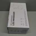 Leg Massager with Heat and Compression, Foot and Calf Massager for Circulation and Pain Relief, Compression Boots with Handheld Controller, 6 Modes 3 Intensities, Gift for Mom Dad (Black)