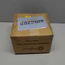 Brightown Ceramic Christmas Tree Night Light - 2 Pack 6" Christmas Decorative Ceramic Tree with ON/Off Switch, Vintage Christmas Night Light for Bedroom Bathroom Porch Holiday Decor (Green)