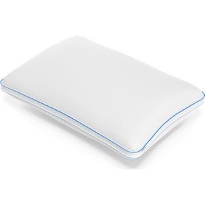 Sinomax Firm Pillow Polyester Pillow with Microfiber Standard Size Neck Pillow Hypoallergenic Ergonomic for Sleeping Neck Shoulder Pain Relief Bed Pillow for Side Back Sleepers. (Standard - 24 x 16 x 5 inches)