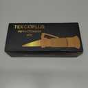 Antifreeze Refractometer Coolant Tester for Ethylene & Propylene Glycol, 4-in-1 Automotive Battery Fluid Specific Gravity & Windshield Washer Fluid Tester with ATC, -60C to 0C Range