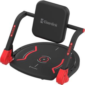 Eisenlink Sit Up Exercise Equipment with 4 Adjustable Resistance Levels, 330LBS Capacity, Flat Backrest Ab Crunch Machine for Stomach & Core Workout, Ab Machine, Ab Core Trainer, Sit Up Machine for Home Gym Men & Women