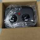 Space Heater, 1500W Electric Heaters Indoor Portable with Thermostat, PTC Fast Heating Ceramic Room Small Heater with Heating and Fan Modes for Bedroom, Office and Indoor Use (10IN)