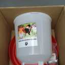 6L Heated Chicken Waterer for Winter Chicken Water with Heater Adjustable Leg Support 35W BPA-Free Heated Poultry Waterer Heavy Duty All in One Heated Waterer for Chicken Coop