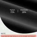 ODODOS High Waist Workout Shorts with Pockets for Women 6"/8" Inseam Tummy Control Gym Athletic Biker Shorts (Black, L)