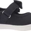 The Children's Place girls Uniform Bow Strap Canvas Sneakers, 5 Toddler