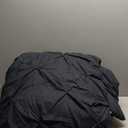Bedsure Queen Comforter Set Black Gentle Soft Pintuck Bed Set Gift for Family, Pinch Pleat Black Comforter with Sheets