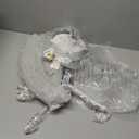 ZMISHIBO Ceiling Fans with Lights | 24 inch Low Profile Ceiling Fan with Light and Remote | 3CCT Dimmable Modern Flush Mount Bladeless Fan Light with High Airflow for Living Room Bedroom Kitchen