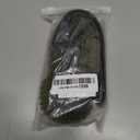 Heavy Duty Dog Leash with 2 Padded Handles & Advanced Easy Metal Clip, 4-6FT Shock Absorbing No Pull Dog Leashes for Medium Large Dogs That Pull (Army Green)