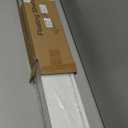 White Floating Shelves for Wall, Picture Ledge Shelf with Lip Set of 2, 24 inch Long Floating Book Shelves for Bedroom Living Room Bathroom Kitchen