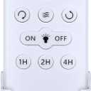 RETROSUN Ceiling Fan Replacement Remote Control for Roomratv 52 Inch Ceiling Fans with Lights 9002