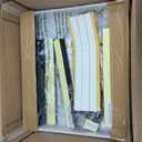 2 Pack Pull out Cabinet Organizer, Expandable Width(14"-24"), Depth(13"-24") with 3 Rails, Slide Out Drawers With Raising Pad for Framed Cabinets, with Adhesive Film for Cabinets in Kitchen, White