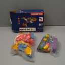 Duck Slide Bath Toys for Kids Ages 4-8, Wall Track Building Set 3+ Year Old, Fun DIY Kit Bathtub Time Birthday Gift for Toddler Boys & Girls (34 PCS)