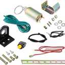 Megatronix TRM Heavy Duty Electronic Trunk Release Solenoid Kit with Push Button