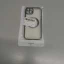 Compatible with iPhone 14 Plus Magnetic Clear Case,Luxury Plating Bling Transparent Shockproof MagSafe Case with Full Camera Lens Protector for iPhone 14 Plus Women Girl Men-Black