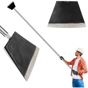 84" Garden Shovel Cleaning Floor Scraper, Weed Removal Tool