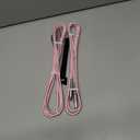 USB-C to USB A Cable 3.1A Fast Charging [2-Pack 6.6ft], JSAUX iPhone 15 USB Type C Charger Cord Compatible with iPhone 15/15 Plus15 Pro/15 Pro Max, Samsung Galaxy S20 S10 S9, Note 20 10, LG G8 G7-Pink