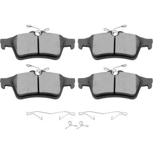 ECCPP Rear Brake Pads 4pcs Ceramic Disc Brake Pad Set Fit For Ford; For Mazda; For Jaguar; For Volvo; For Saab; For Chevrolet; For Saturn; For Pontiac