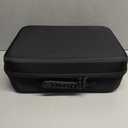 Lmcpa Storage Case for Nintendo Switch 2,Protective Hard Travel Carry Case for Switch 2 Camera,Console,Pro Controller and Other Switch 2 Accessories with 22 Game Cartridges and Shoulder Strap,Black