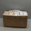 APSMILE King Size Feather Down Comforter - Ultra Soft All Seasons Grey Organic Cotton Duvet Insert Medium Warm Quilted Bed Comforter with Corner Tabs (106x90, Cloud Grey)