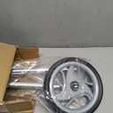 Inspired by Drive Ka 8100 Non-Swivel Front Wheels for Nimbo, Black