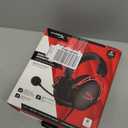 HyperX Cloud Alpha - Gaming Headset, Dual Chamber Drivers, Legendary Comfort, Aluminum Frame, Detachable Microphone, Works on PC, PS4, PS5, Xbox One/ Series X|S, Nintendo Switch and Mobile  Red