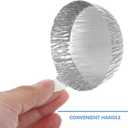 100PCS Aluminum Weighing Dishes with Finger Handle, 30ml Heavy Duty Tin Foil Weighing Boats for Laboratory, Powder, Liquid - Disposable Aluminum Foil Pans for Moisture Analyzers & Milligram S