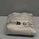 Loom and Mill Luxury Jacquard Waterfall Valance for Living Room, Elegant Damask Swag Window Valances with Beads, Beige Swag Curtains for Bedroom Banquet Holiday Decoration(W79Inch,1 Panel)