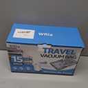 Vacuum Bags for Travel with Rechargeable Pump, 3 Sizes Vacuum Seal Bags for Clothing, Compression Vacuum Travel Bags for Luggage, Vacuum Packing Bags for Closet Organization (15)