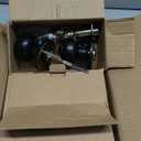 goldenwarm 3 Pack Black Exterior Door Knobs Entry Door Knobs Keyed Entry Door Knob with Lock Interior and Exterior Door Lock with Round Ball