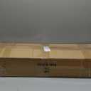 4 Pcs 48 Inch Fluorescent Light Fixture Covers Replacement Wrap Around Light Cover 4ft Two Bulb Replacement Lens Transparent Square Lenses for 4ft LED Ceiling, Home Kitchen Room