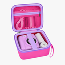 Kids Instant Print Camera Case Compatible with ESOXOFFORE for Dylanto for DUDUDRAGON for GKTZ for Dafotil for Careenoah for Aasonida Toddler Digital Prints Paper Storage Bag (Box Only) Bright Pink