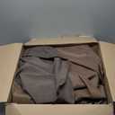 COWVIE 4-Panel 10' x 10' Gazebo Replacement Curtains, Patio Privacy Sidewalls with Double Zipper, Replacement for Outdoor Gazebo Canopy (Curtain Only) (Brown and Coffee)