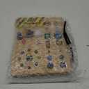 Joyreal Montessori Toddler Busy Board, 19 Led Wooden Sensory Board Educational Toy, Montessori Toys for 1-6 Year Old, Travel Toys Gifts for Toddlers Boys and Girls