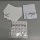 Fumete 50 Set Funeral Thank You Cards with Envelopes and Stickers Thank You Sympathy Cards with Meaningful Message Bereavement for Funeral Family Loved Ones Celebration of Life, (Cardinal)