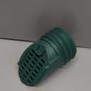 1 Pack Downspout Rodent Guard, Twist in Insert for 4" Round Rain Gutter Downspout Extension Hose to Block Animals, with Leaf Filter Design (Green)