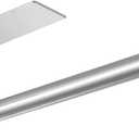 theaoo Under Cabinet Paper Towel Holder for Kitchen, Adhesive Paper Towel Roll Rack for Bathroom Towel, SUS304 Stainless Steel Wall Mount, for Adhesive and Screws (Silver)