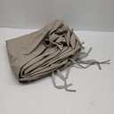 NettyPro Outdoor Cushion Slipcovers Waterproof 4 Pack Patio Chair Seat Cushion Covers with Zipper and Tie, 24 x 22 x 4 Inch, Replacement Cover Only, Khaki