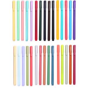 YYaaloa 30 Colors Cute Pens Colorful Gel Ink Pen Fine Point Ink Pens For School Office Art Supplies Journaling, Drawing, Craft Doodling, and Notetaking (30 Assorted colors)