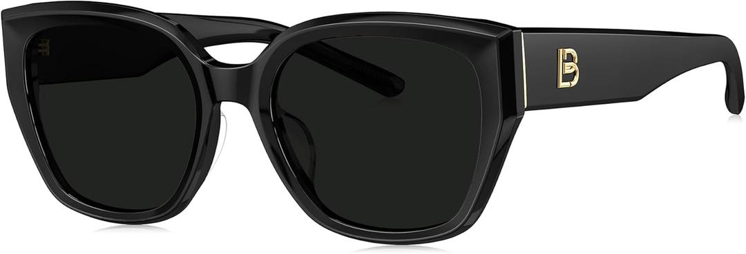 BOLON Women Trendy Cat Eye Polarized Sunglasses, Exclusive Eyewear Brand of EssilorLuxottica