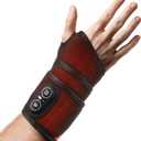 Cordless Wrist Heating Pad, Hand Wrap Brace with 3 Heats and Vibrations, Versatile Heating Pad for Knee, Elbow, Wrist, Ankle