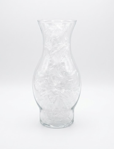 Hollow Glass Vase