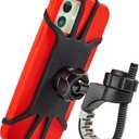 New 2025 Motorcycle & Bicycle Phone Mount - The Most Secure & Reliable Bike Phone Holder for iPhone, Samsung or Any Smartphone. Stress-Resistant and Highly Adjustable. +100 to Safeness & Comfort