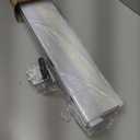 No Drill Cellular Shades for Indoor Windows, Thermal Insulating & Noise Reducing Honeycomb Blinds, Cordless Free Stop Blinds Light Filtering, White, 46 1/2" W x 64" H