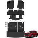AUXKO Floor Mats for Nissan Pathfinder 2022-2026 2027 8-Seater Accessories