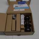 Veise Fingerprint Door Lock with 2 Knobs - Keyless Entry Door Lock with Handle, Electronic Keypad Deadbolt, Smart Front Handle Set, Auto-Locking, Waterproof, Easy Installation, Oil-Rubbed Bronze