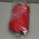 Winter Beanie Hat Scarf Gloves, Warm Fleece Knit Hats Touch Screen Gloves Neck Scarf Set Winter Gifts for Unisex Adult (Red